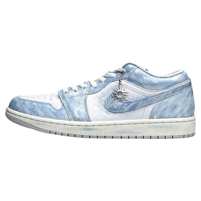 球鞋定制Nike Air Jordan1AJ1亚特兰蒂斯之心 美式街头复古篮球鞋