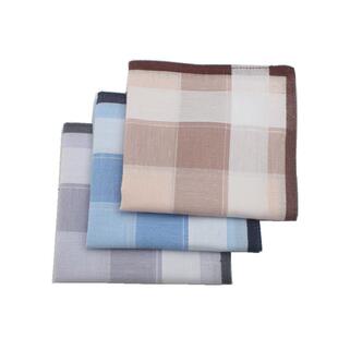 【买十送一】男士纯棉手帕 女士棉手绢 柔软吸汗老式复古擦汗随身