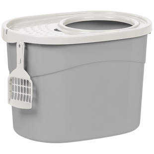 爱丽思超大号猫砂盆爱丽思顶入式全封闭猫厕所特大号猫沙盆防外溅