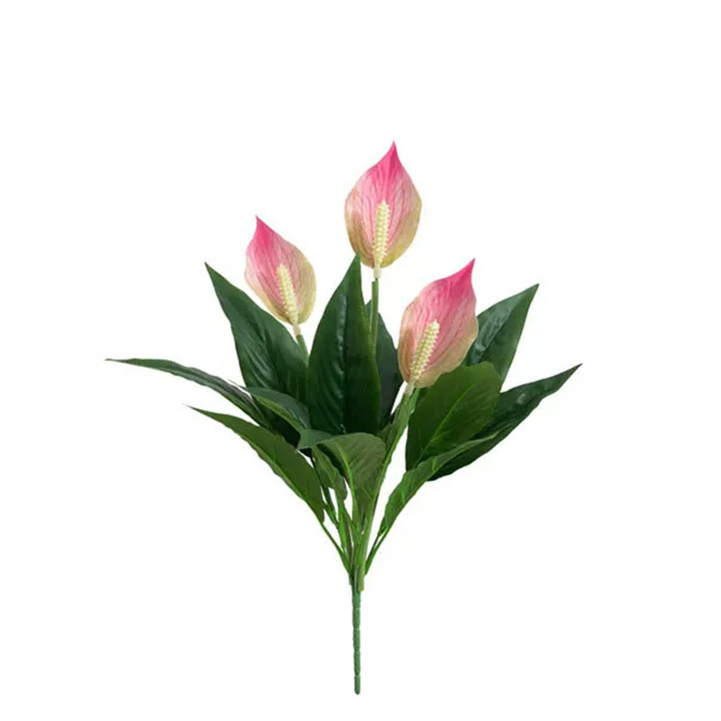 仿真花一帆风顺室内装饰摆件白掌
