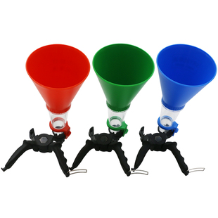 摩托车加机油漏斗汽车专用免手扶机油加注漏斗叉车加油神器带滤网