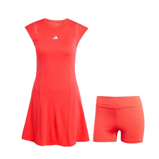 阿迪达斯网球裙女运动服王欣瑜澳网运动速干羽毛球连衣裙IM8175