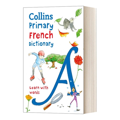 英文原版 Collins Primary French Dictionary 柯林斯初级法语词典 插图版 7岁+ 英文版 进口英语原版书籍