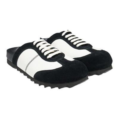 lostinecho一脚蹬牛皮勃肯拖鞋