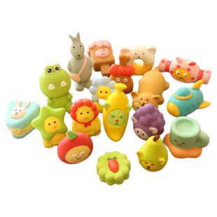 Popping多款可爱天然乳胶狗狗玩具耐咬磨牙比熊泰迪宠物玩具发声