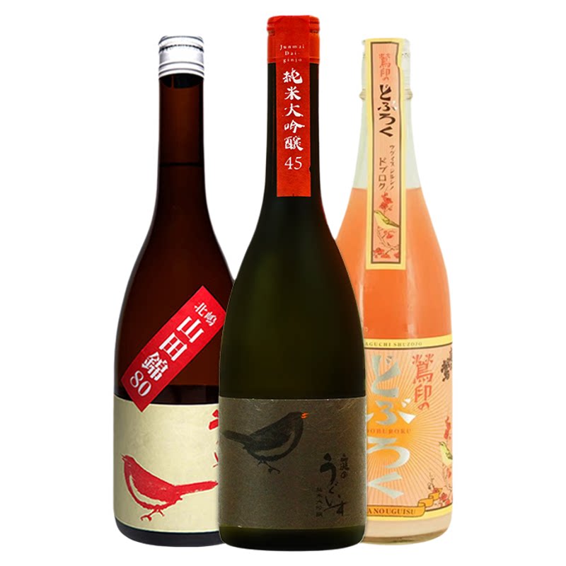 庭之莺45北岛山田锦纯米酒粉红浊酒纯米大吟酿山口酒造高性价比款