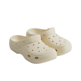 朴西遇辰eva软底洞洞鞋2026春夏时尚新款防滑可外穿包头拖鞋女