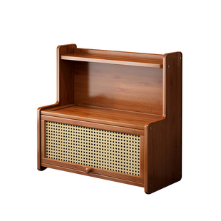 桌面茶杯防尘收纳置物架小型博古架杯架水杯摆件茶具摆放展示架子