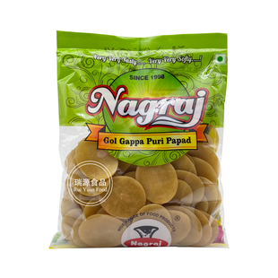 印度炸空心球Pani Puri200g街头小吃炸脆球小泡泡土豆球帕尼普里