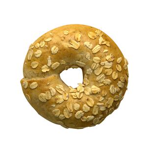 麦小辰 全麦贝果面包0添加蔗糖低脂无油代餐早饱腹欧包手作下午茶