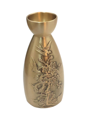 纯黄铜分酒器摆件仿古国风工艺品