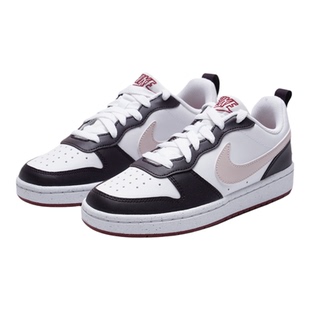 Nike耐克女鞋Court Borough黑白粉运动鞋低帮休闲板鞋IF3402-100