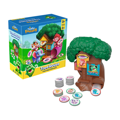 ThinkFun初级逻辑对对碰树屋玩具