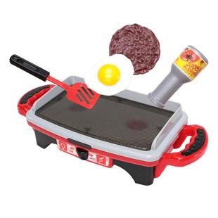儿童烧烤箱炉玩具仿真套装宝宝烤串架厨房烤肉过家家酒女孩幼儿园