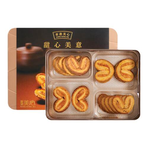 香港美心甜心美意蝴蝶酥礼盒零食糕点黄油饼干节日团购港式糕点