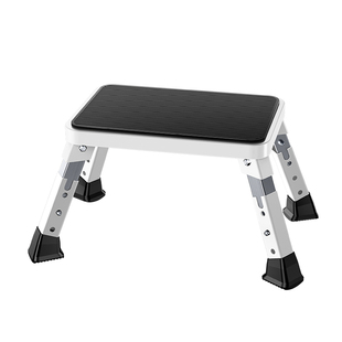 升降调节办公室桌下放脚神器工位脚踏台阶搁脚腿托可折叠踩脚凳子