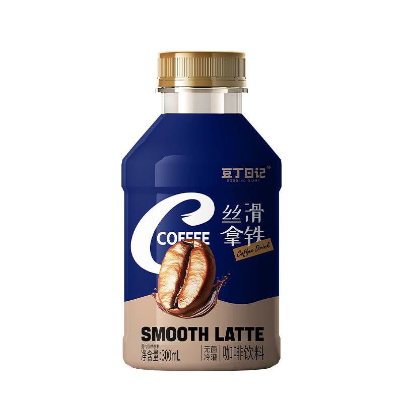 豆丁日记丝滑拿铁咖啡饮料开盖即饮加班熬夜瓶装冷萃 滑冷实拍商品图