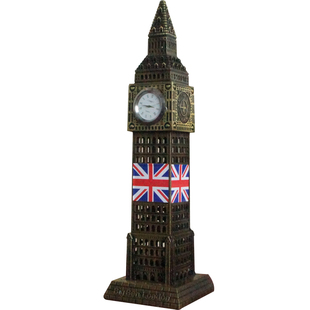 英国伦敦地标建筑皇家大本钟伦敦塔桥铅笔刀合金摆件模型家居摆设