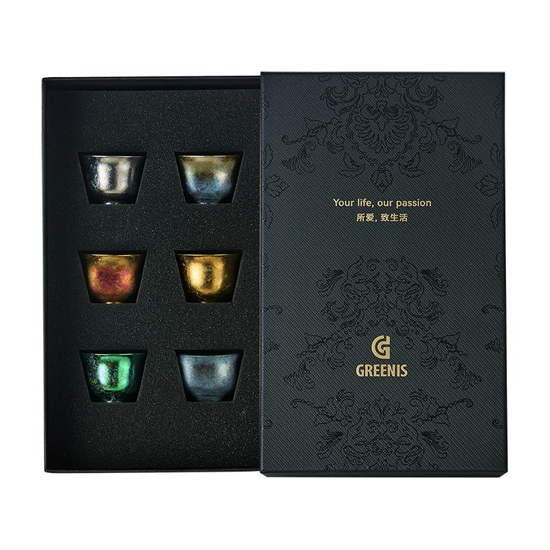 格丽思纯钛茶具套装礼盒