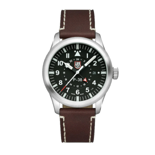 闪电战斗机 P38飞行腕表 | 雷美诺时 运动军表复古 美式手表 9521