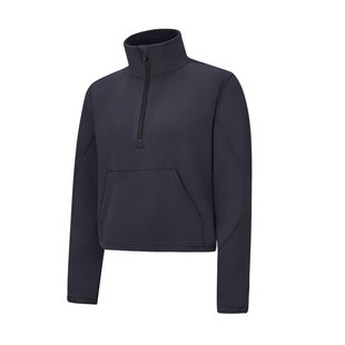 Brushed Softstreme™ 女士拉绒半拉链衫丨lululemon丨LW3IDXS