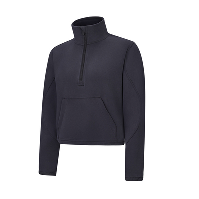 Brushed Softstreme™ 女士拉绒半拉链衫丨lululemon丨LW3IDXS
