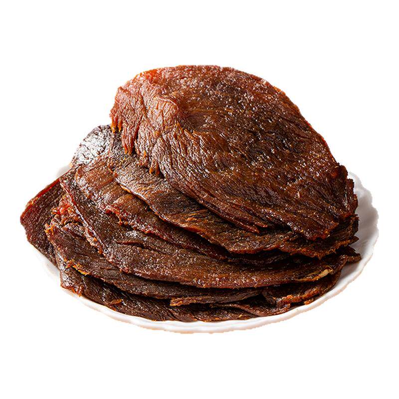 天一角牛肉干温州特产大片手撕湖岭牛肉片麻辣卤味解馋小零食年货