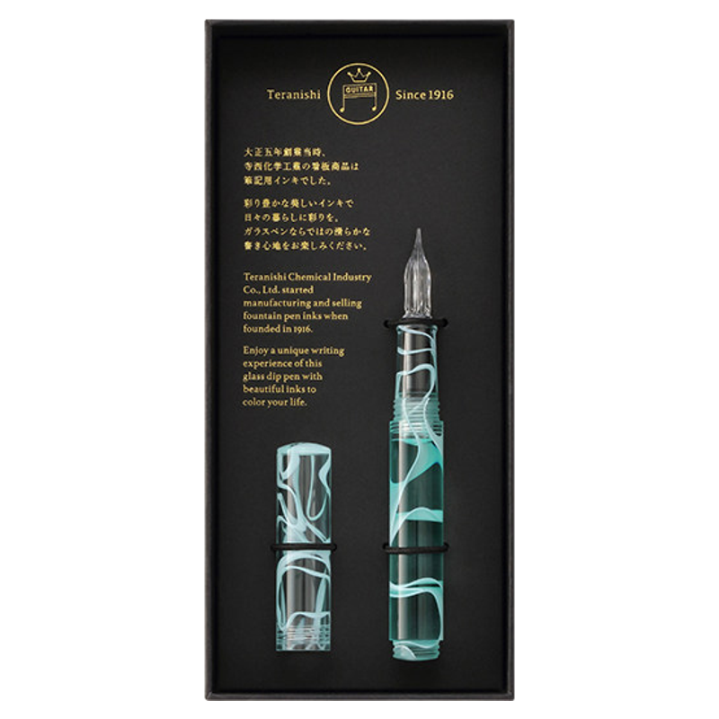 TACCIA仲林 日本玻璃笔蘸水笔手工玻璃笔尖水晶笔书写绘画琉璃笔高颜值文艺玻璃笔学生收藏礼物