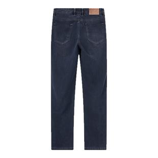 【羊毛牛仔裤】九牧王男装2025秋冬新款男款直筒微弹固色蓝色裤子