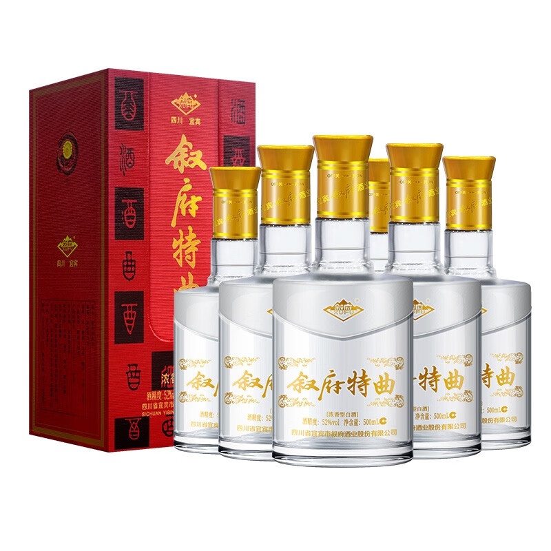 叙府特曲五粮浓香52度500ml