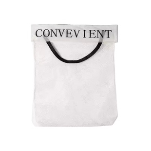 厨房垃圾袋收纳神器壁挂式大容量储物袋子装塑料袋收纳魔术贴网兜