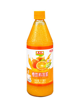 百味佳橙汁浓浆810ml豪天橙饮料浓浆浓缩橙汁锅包肉果茶烘焙炒菜