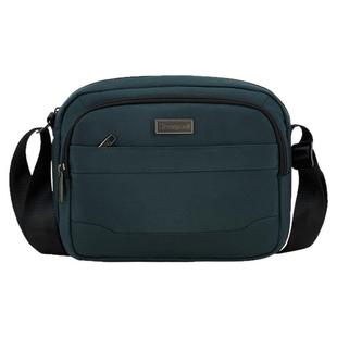 威豹单肩包男士公事包大容量商务斜挎包手提公文包出差日字包