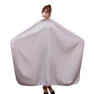 高档发廊专用防水理发围布美发剪发剃头发围布不沾发网红定制LOGO