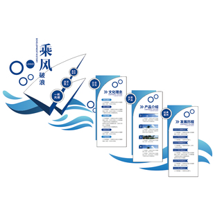 公司企业文化墙亚克力3d立体墙贴办公室员工风采照片墙设计定制