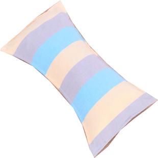 纯棉老粗布颈椎枕长方枕枕套单人成人外套拉链式不含芯保证不起球