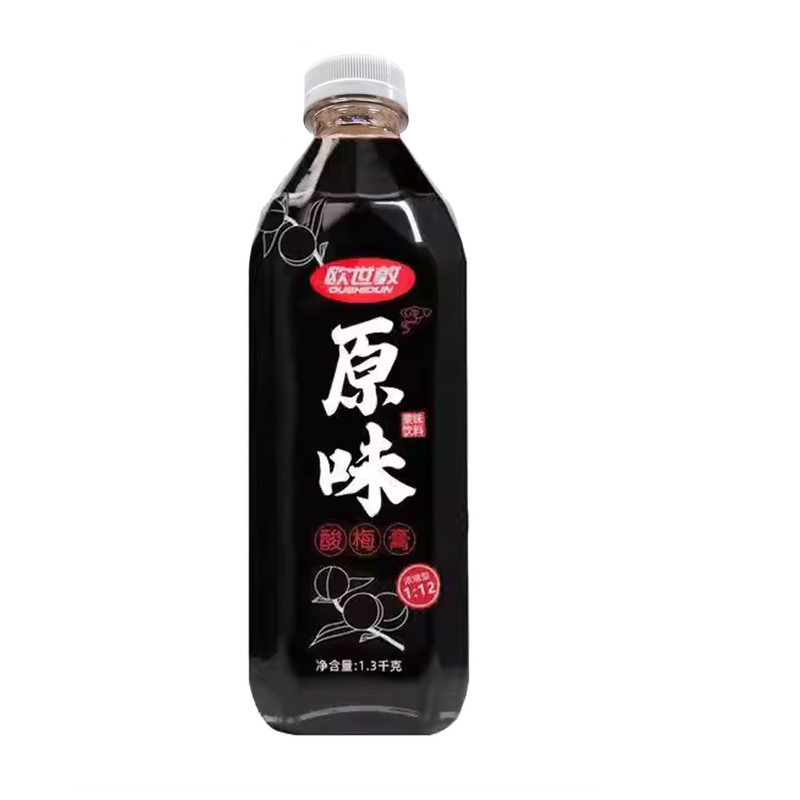 欧世敦酸梅膏1.3kg浓缩果汁商用