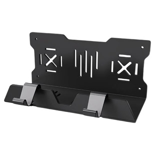 贝石适用于索尼PS5pro壁挂式主机支架slim游戏机墙面手柄收纳置物金属稳定底座多功能散热悬架数字光驱通用版