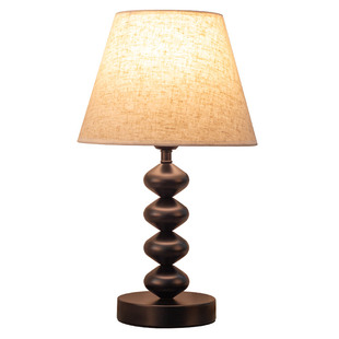 台灯卧室床头北欧侘寂风复古温馨宿舍书房触摸语音声控高颜值桌灯