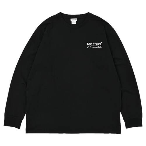 MARMOT土拨鼠男款岩迹长袖T恤 -Hieroglyphs L/S T-Shirts