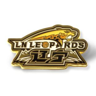 【官方正版】辽宁飞豹男篮 | 本钢金属徽章口号队徽胸针球迷礼物