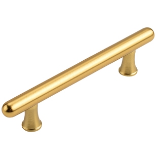 顶耐家具柜子拉手铜色黑色厨房橱柜衣柜门抽屉浴室柜把手64mm孔距