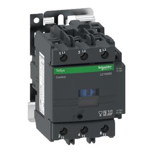施耐德TeSysD交流接触器 95A 1NO+1NC 110VAC 50/60Hz LC1D95F7C