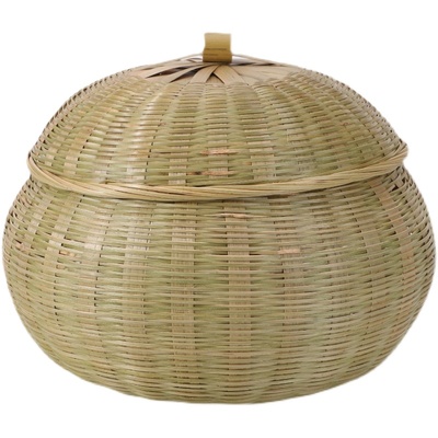 量大价优带盖子茶叶盒南瓜篮