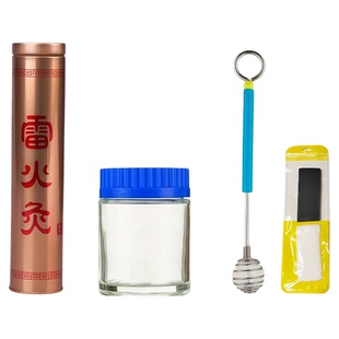 防烫拔罐点火棒酒精棉棒拔火罐专用火把酒精点火棒工具耐燃点火棒