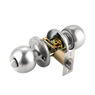 门锁家用通用型球形锁室内卧室卫生间锁具老式房门锁球型圆形球锁