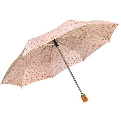 vogue软妹两用三折碎花晴雨伞