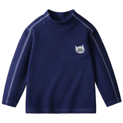 MQDmini儿童冬季加绒打底衫