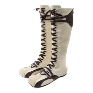 韩国超火靴子2025新款设计师小众运动高筒靴女秋冬高筒骑士靴长靴