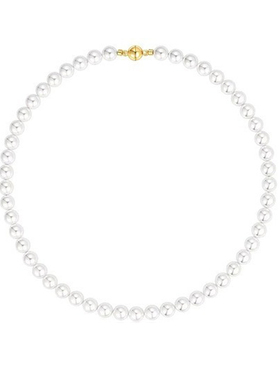 施家澳白仿珍珠项链|千人加购